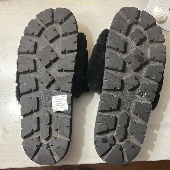 Prada Slides Black lug - Picture 8 of 16